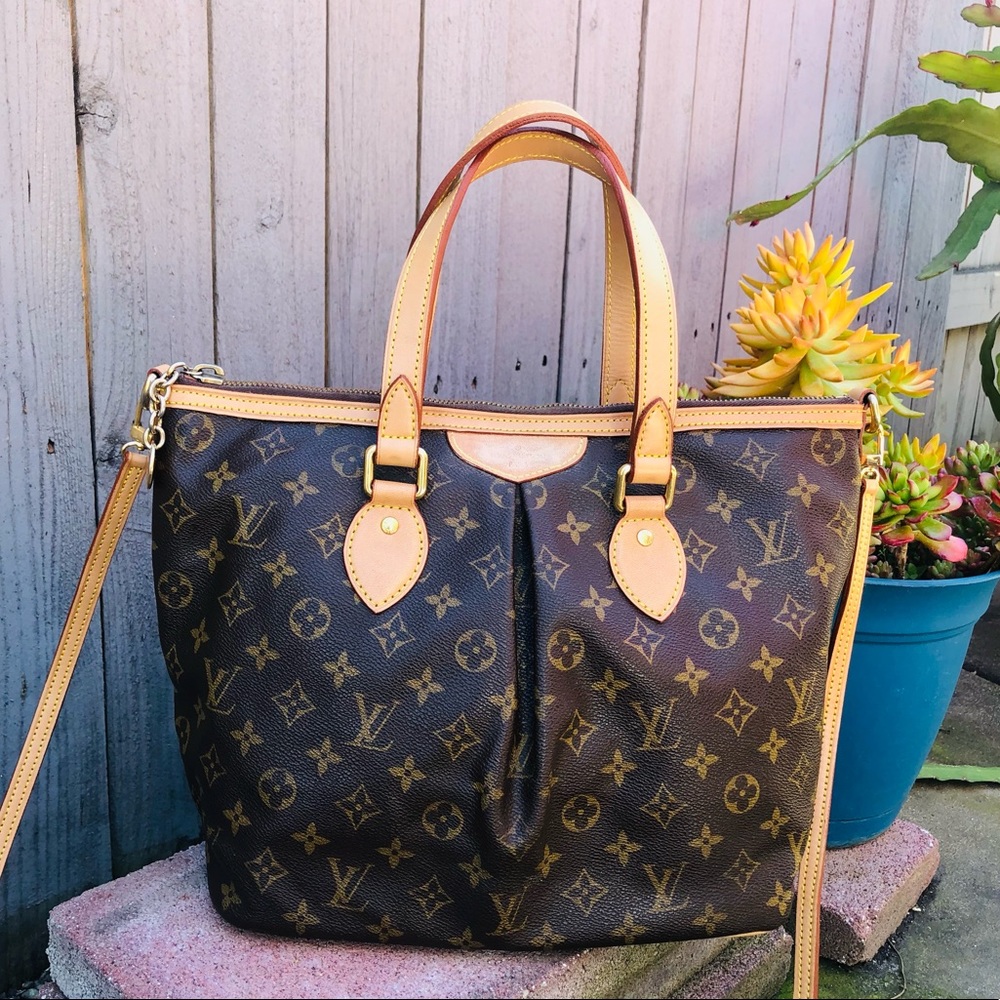 COPY - 💝NEW COWHIDE💚Auth Louis Vuitton Palermo PM•Fair•